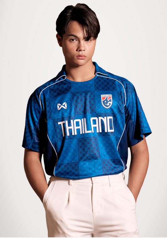 Jersey Thailand Warrix Oversize Damier Royal Blue 2026
