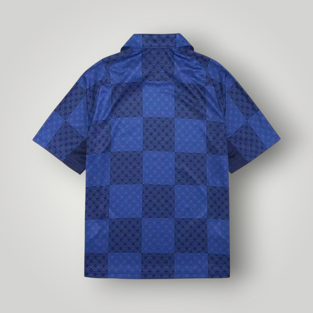 Jersey Thailand Warrix Oversize Damier Royal Blue 2026