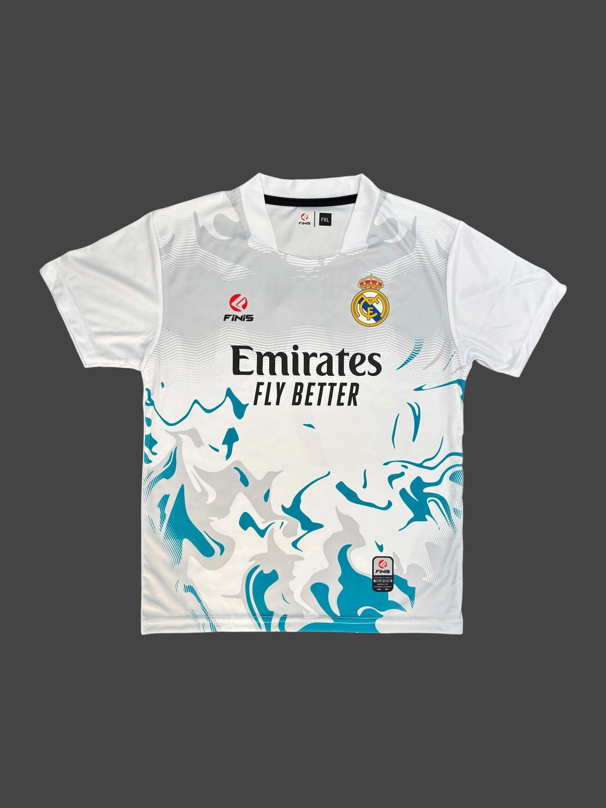 Maillot Enfant Real White Personnalisable