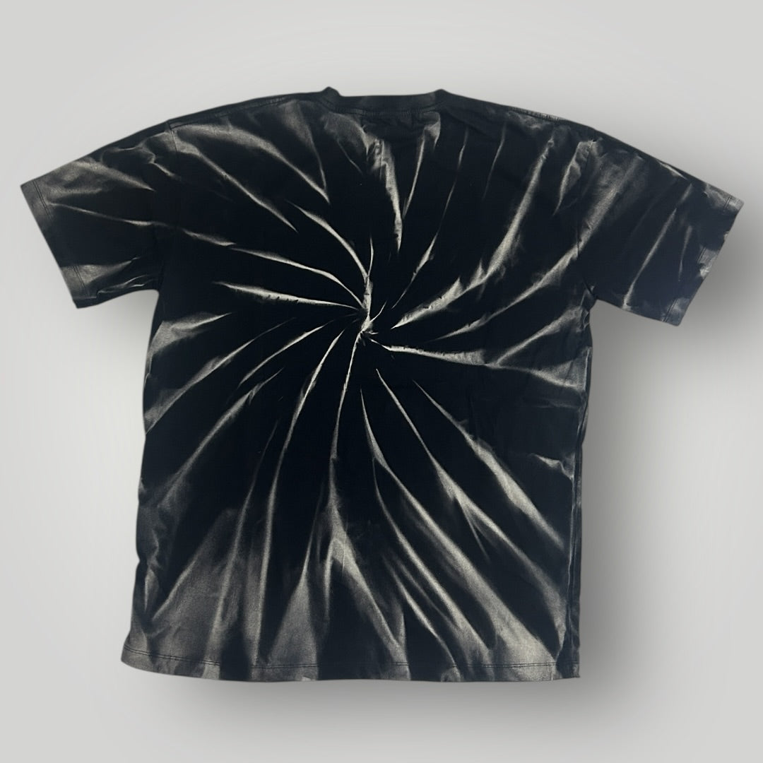 Acide wash Nirvana Angel T-shirt Black