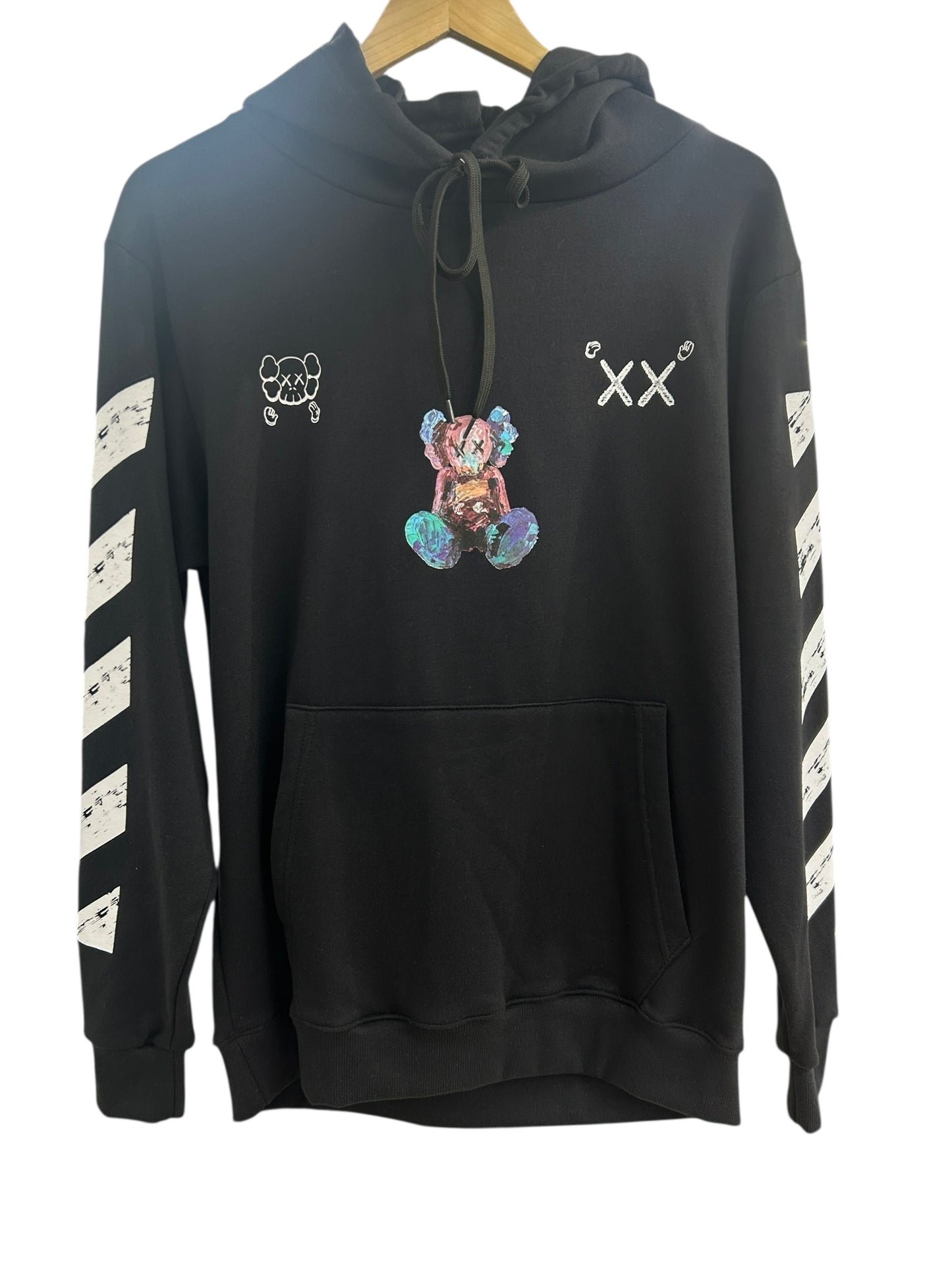 MainLabel kaws Hoodie Black