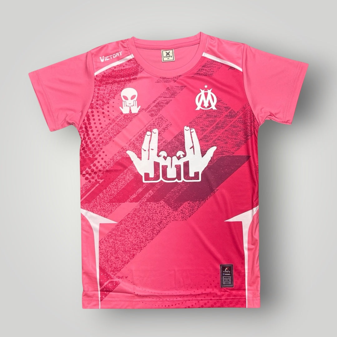 Maillot Jul OM Victory Pink 2.0