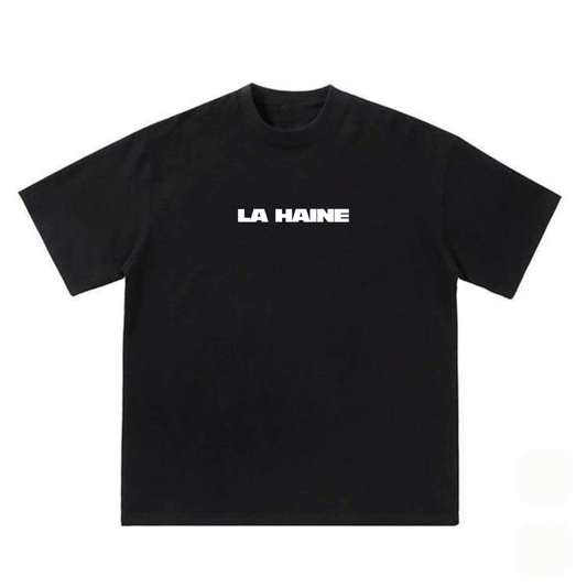 T-shirt La Haine Big Print Black