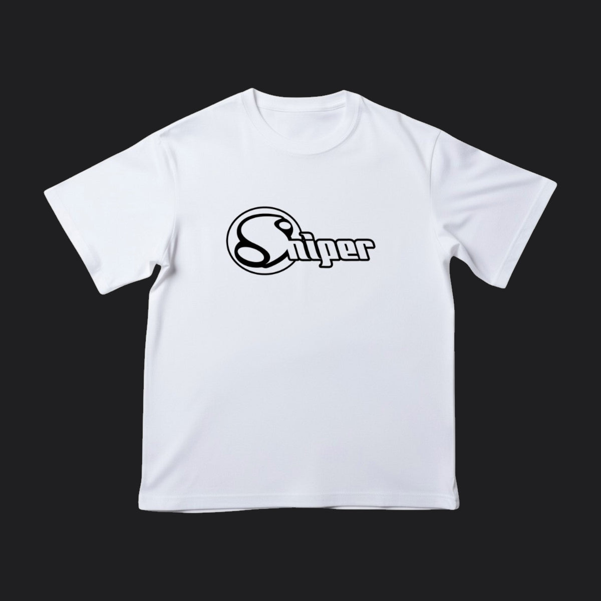 T-shirt Sniper Blanc