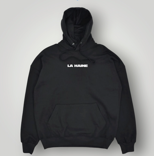 sweat à capuche la haine le monde globe noir
