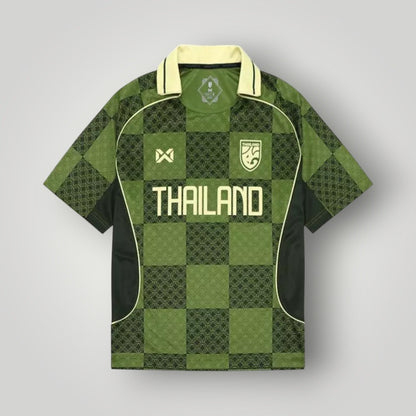 Jersey Thailand Warrix Oversize Damier Green 2026