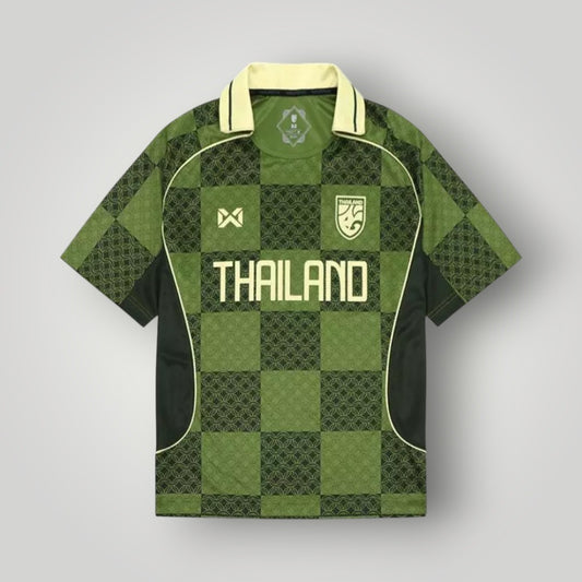 Jersey Thailand Warrix Oversize Damier Green 2026