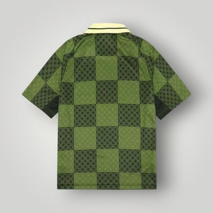Jersey Thailand Warrix Oversize Damier Green 2026