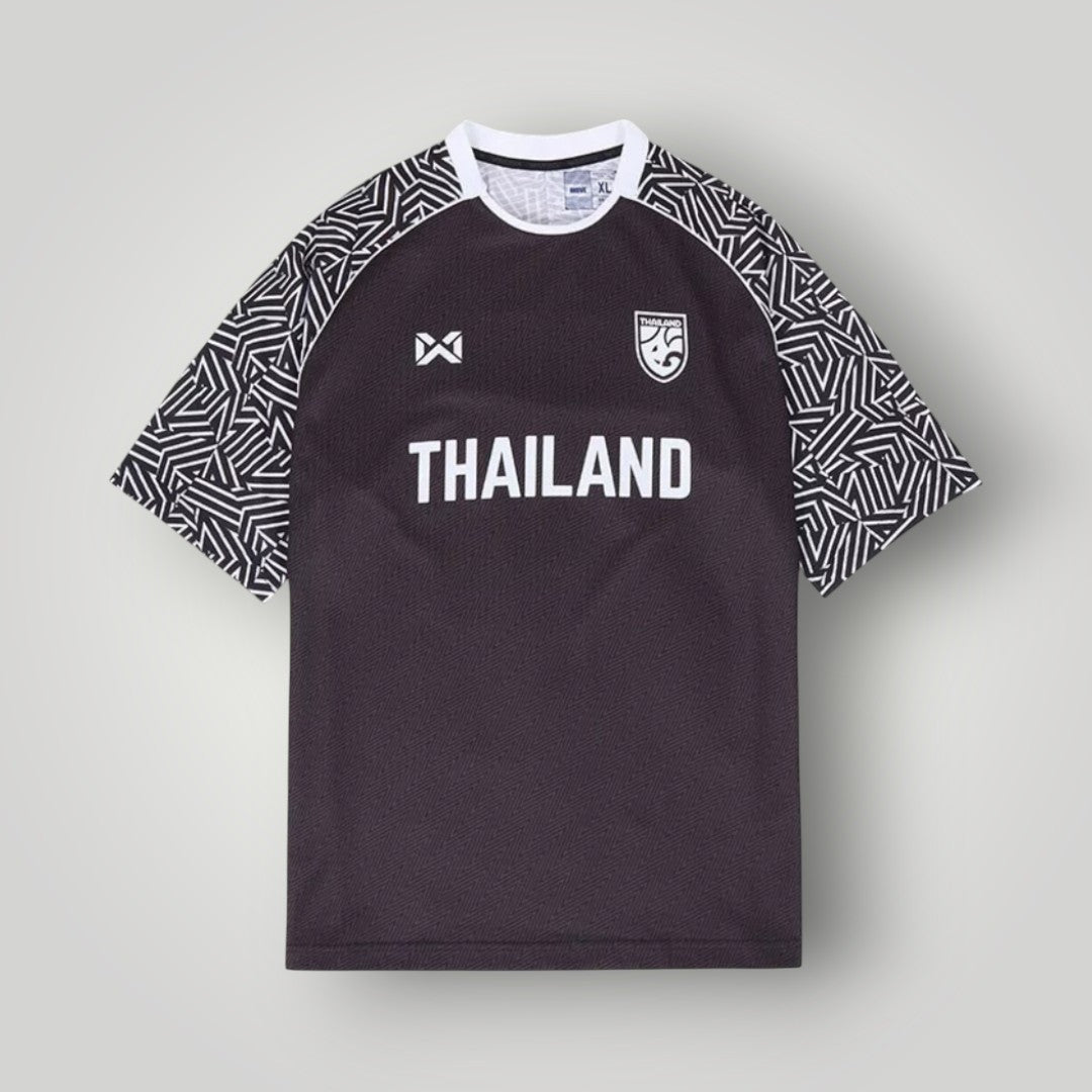 Jersey Thailand Warrix Lifestyle Oversize Black/White 2026