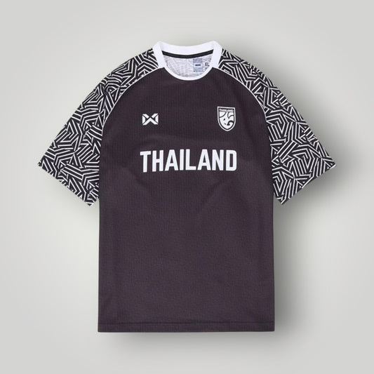 Jersey Thailand Warrix Lifestyle Oversize Black/White 2026