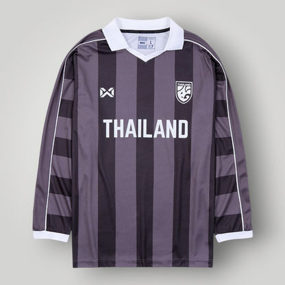 Jersey Thailand Warrix Lifestyle Oversize Long Sleeve  Black/Grey 2026