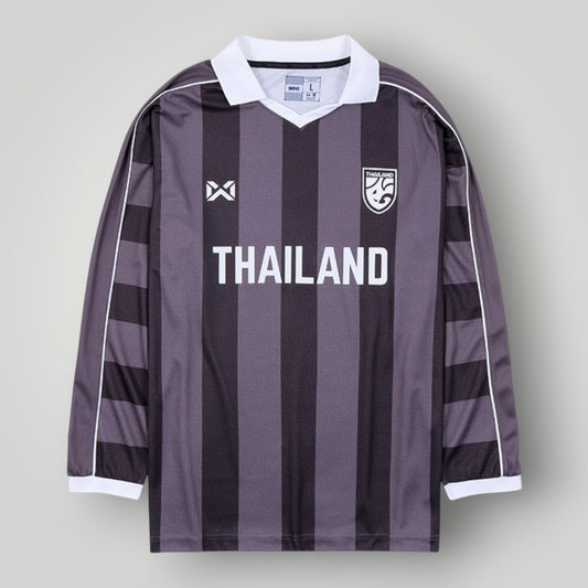 Jersey Thailand Warrix Lifestyle Oversize Long Sleeve  Black/Grey 2026