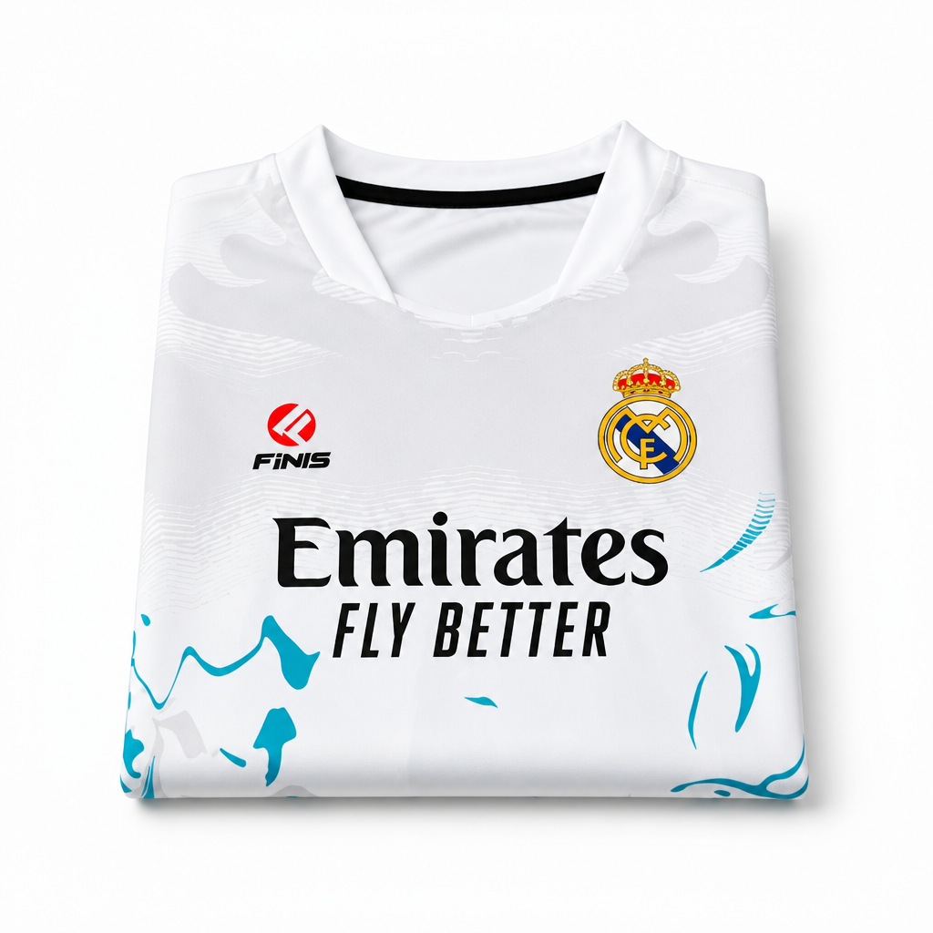 Maillot Enfant Real White Personnalisable