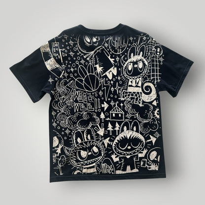 Big labubu T-shirt Black