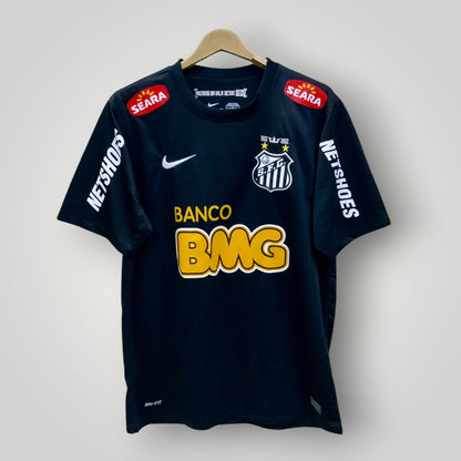 Maillot de football Neymar Jr 11 - Santos Black spécial Rétro