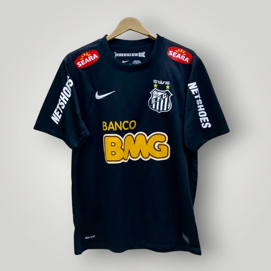 Maillot de football Neymar Jr 11 - Santos Black spécial Rétro