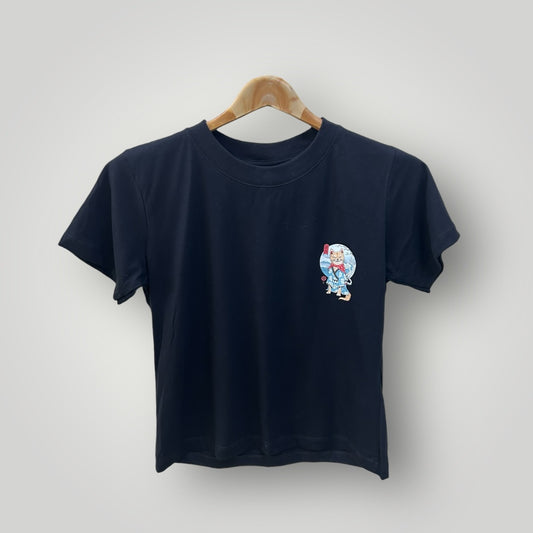 japan T-Shirt Top  Samurai Dog