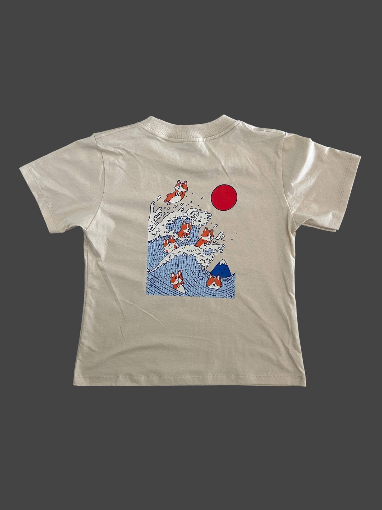Top T-shirt Water Japan Creme