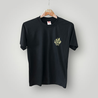 T-shirt Cat Japan Tattoo Black