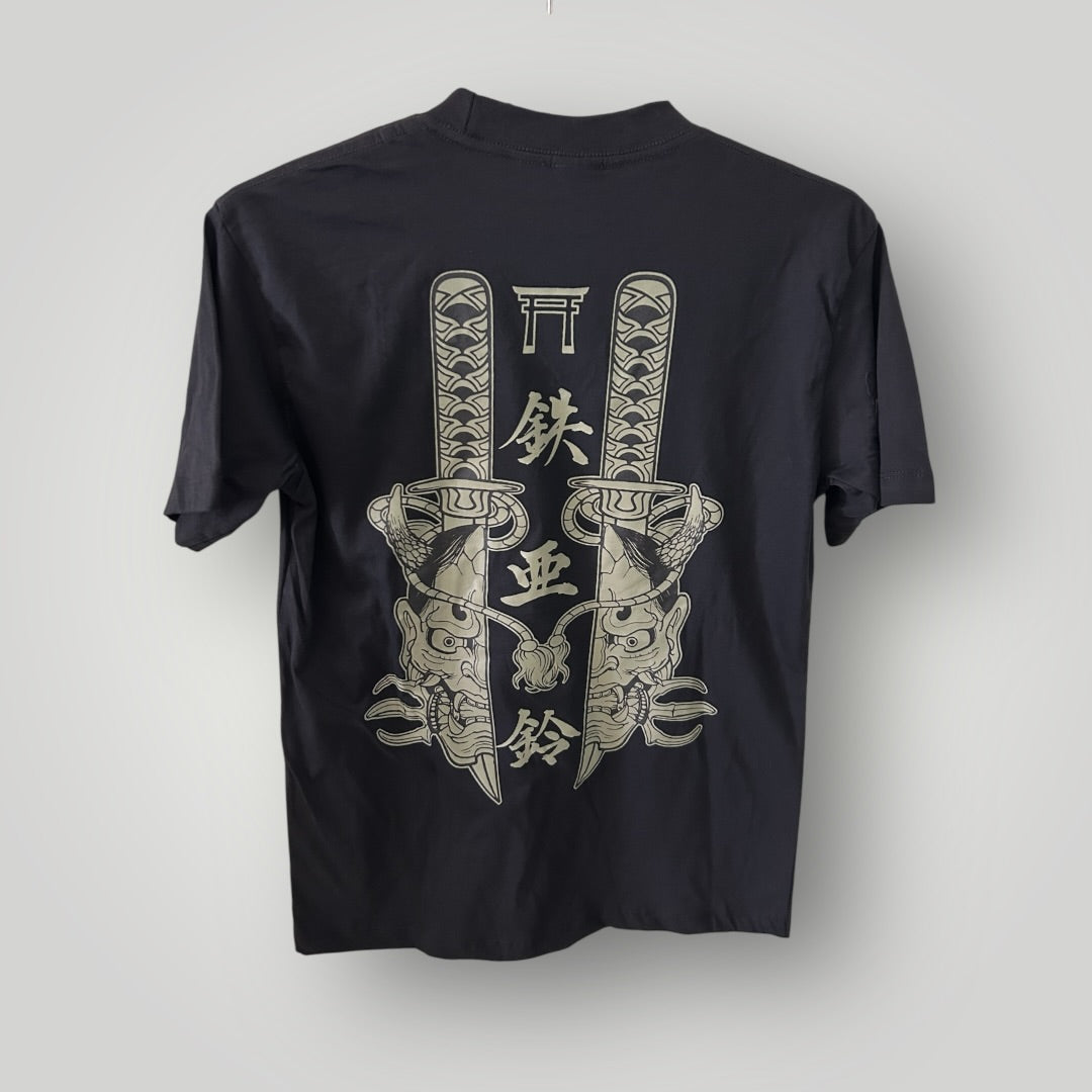 T-shirt Japan Katana Black
