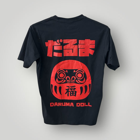 T-shirt Daruma Doll Black