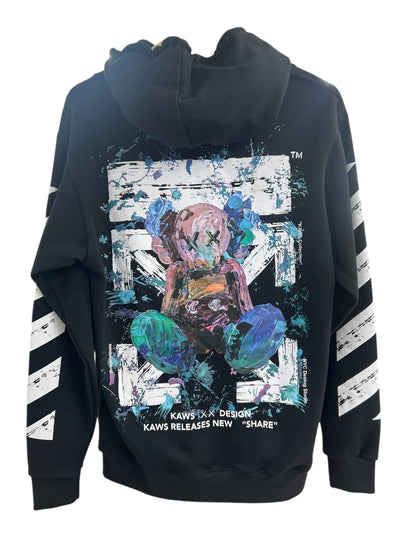 MainLabel kaws Hoodie Black