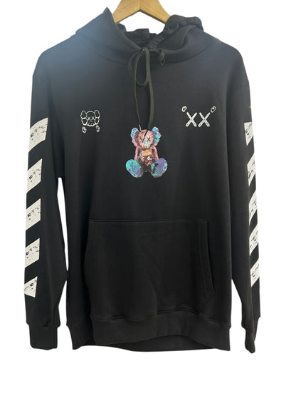 MainLabel kaws Hoodie Black