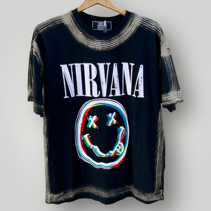 Nirvana Smiley Acid Wash
