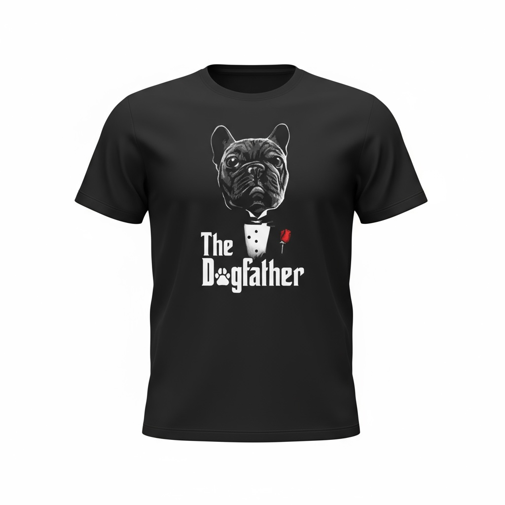DogFather T-shirt Black