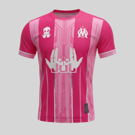 Maillot JUL OM Pink Personnalisable