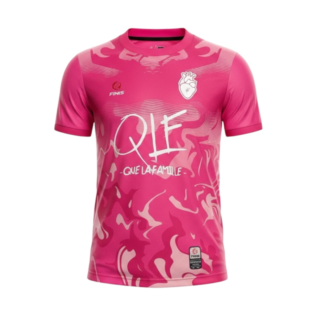 Maillot QLF Finis pink Personnalisable