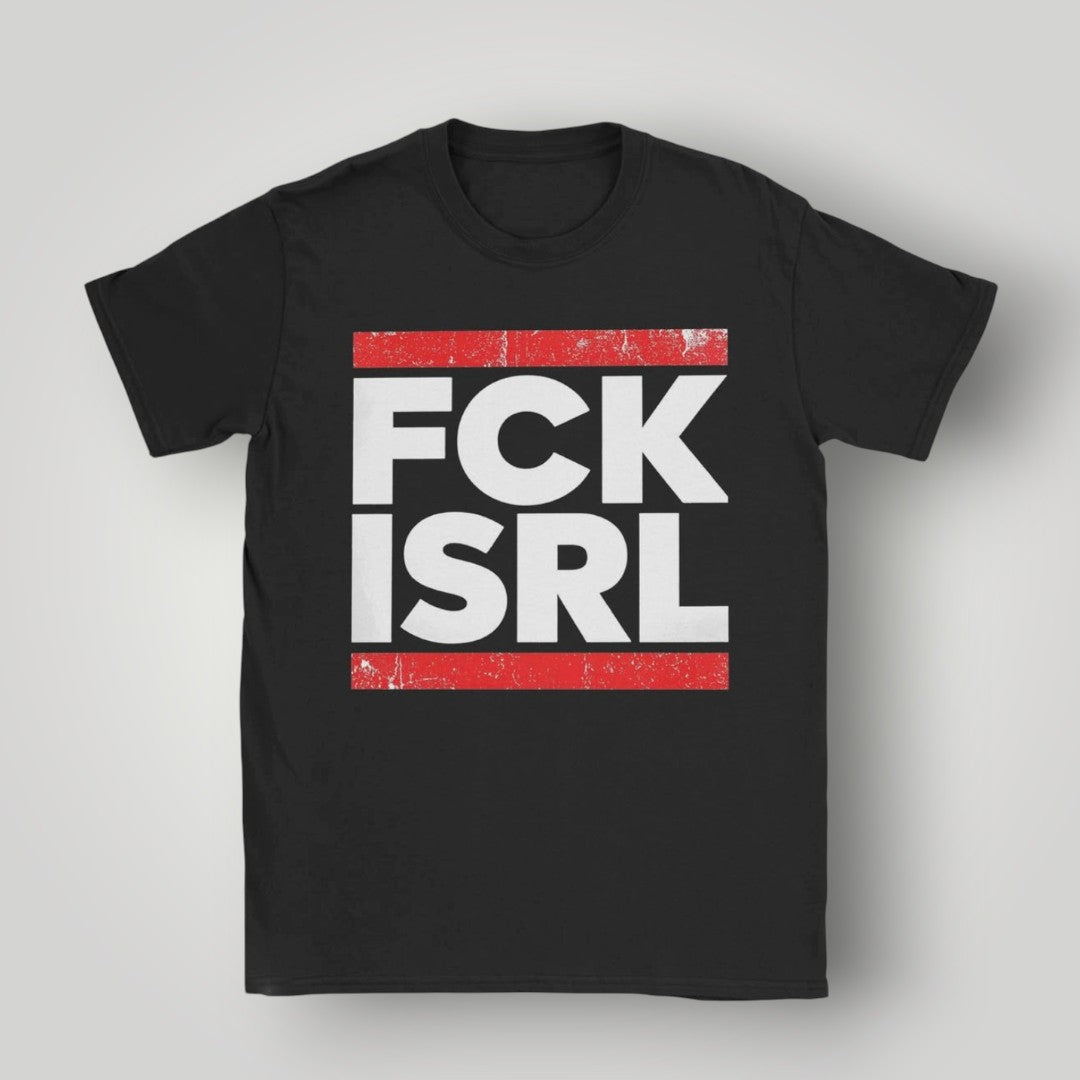 T-shirt FCK ISRL noir
