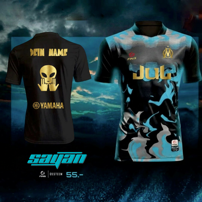 maillot Jul Finis flameto Gold Personnalisable