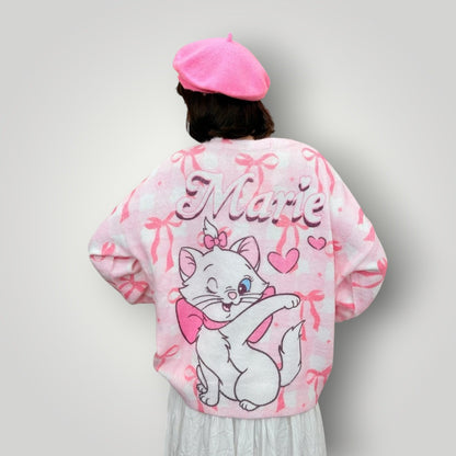 Cat Cardigan Women