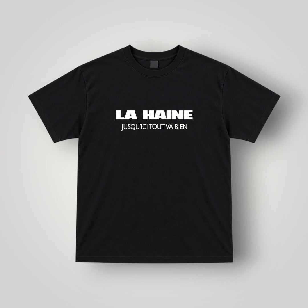 T-shirt La haine jusqu'ici tout va bien front
