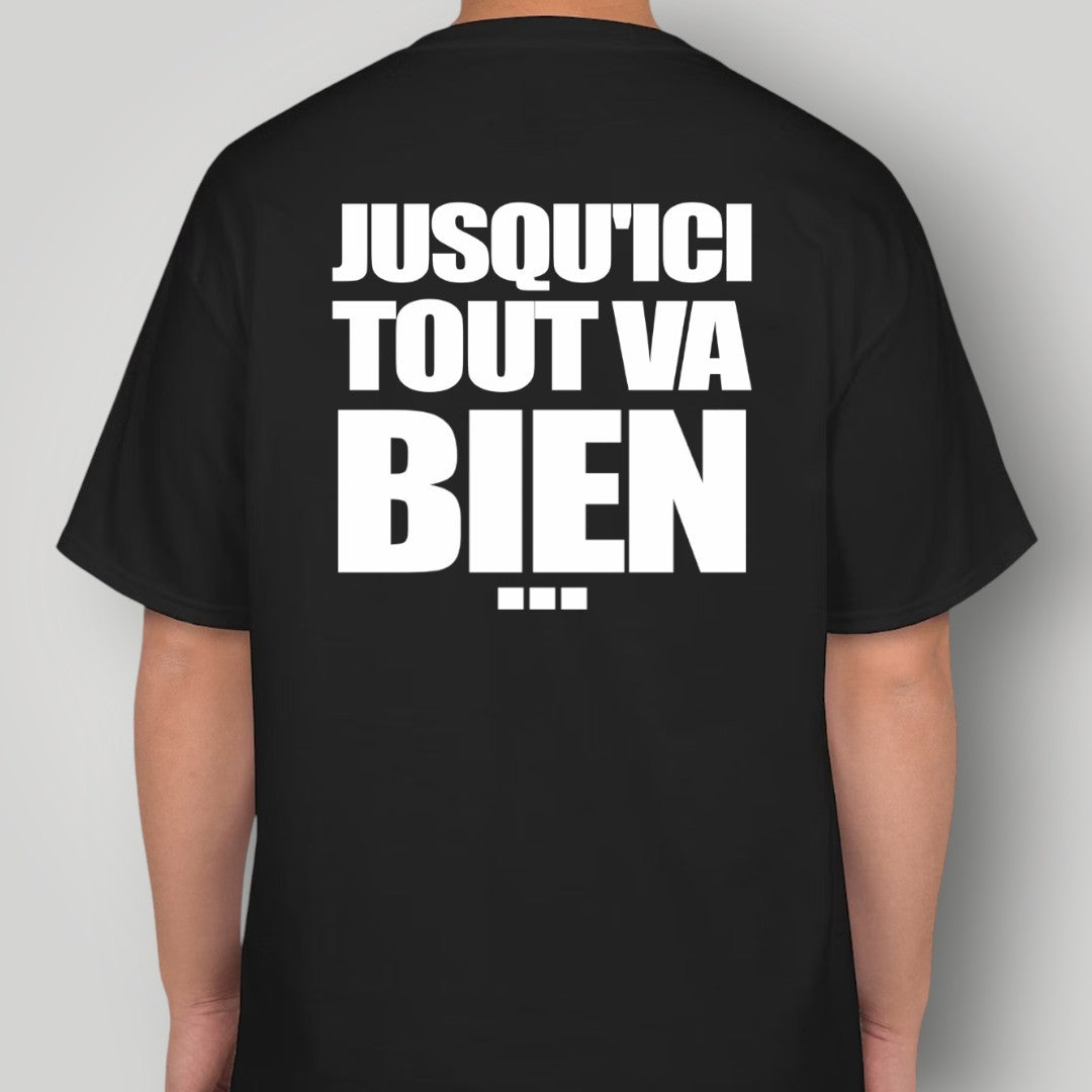 T-shirt La Haine Big Print Black