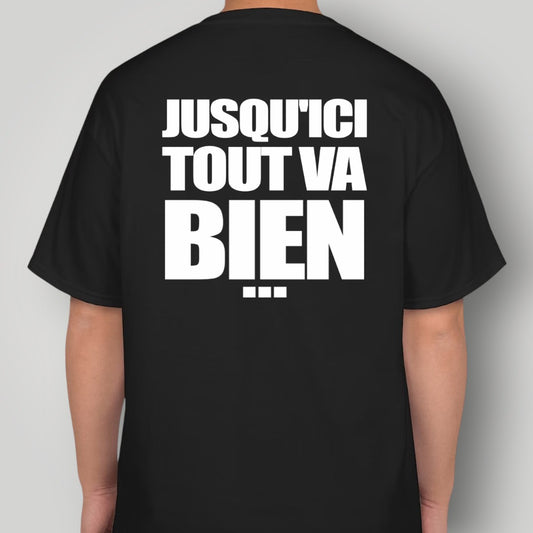T-shirt La Haine Big Print Black